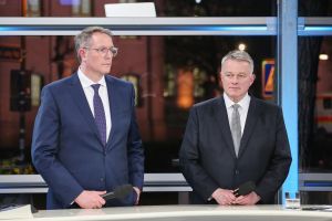 Alexander Schweitzer und Gordon Schnieder am 22.03.2026