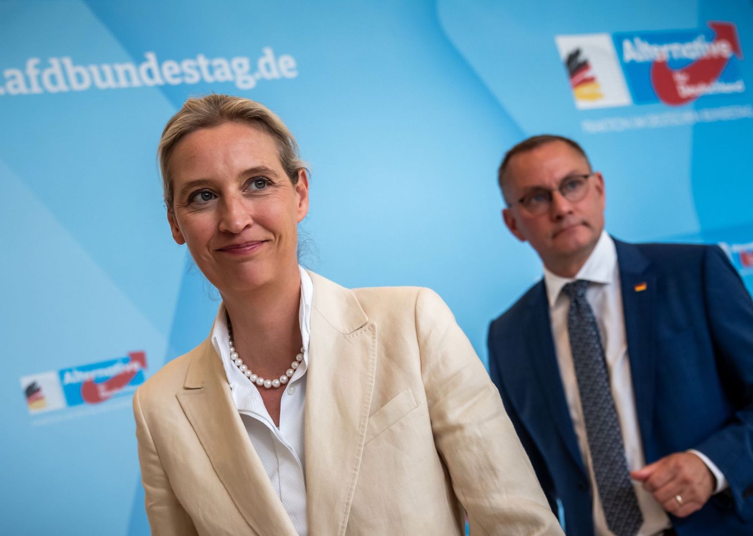 Alice Weidel und Tino Chrupalla 
