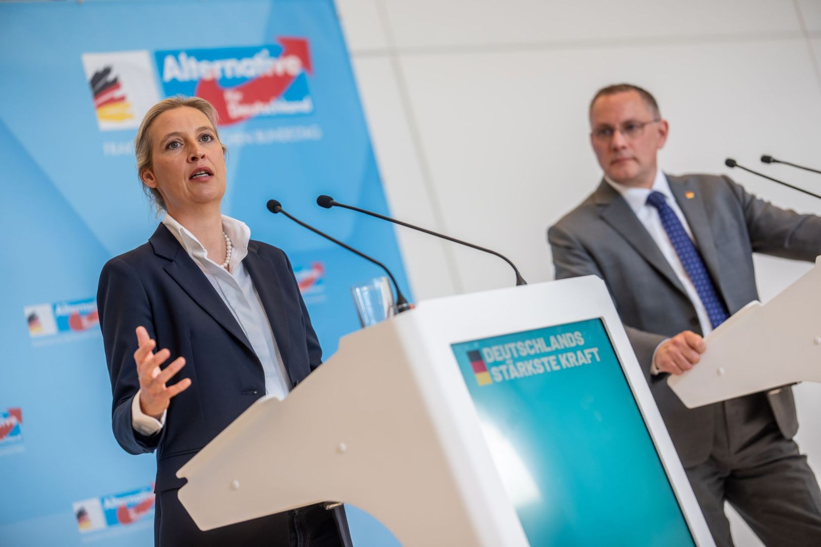 Alice Weidel und Tino Chrupalla