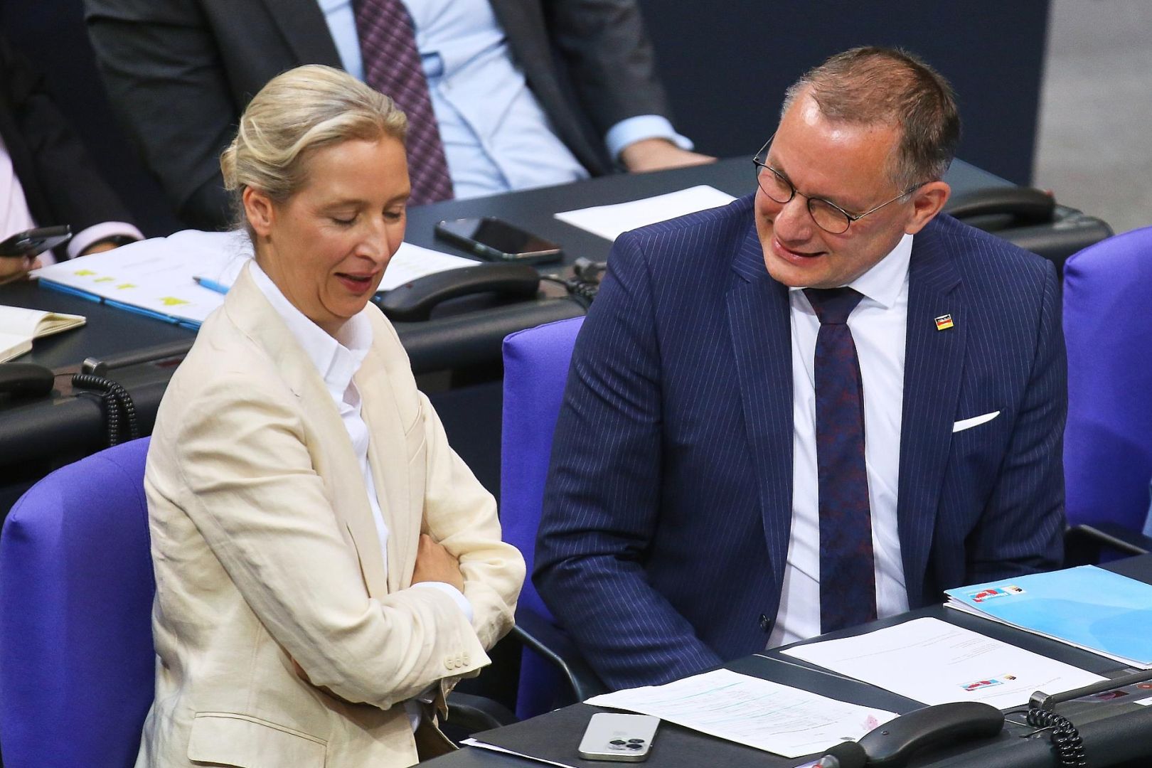 Alice Weidel und Tino Chrupalla (Archiv)