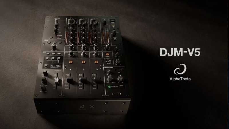 AlphaTheta DJM-V5 – Mit der nächsten Generation 3-Kanal-Mixer seinen ganz eigenen Sound erschaffen