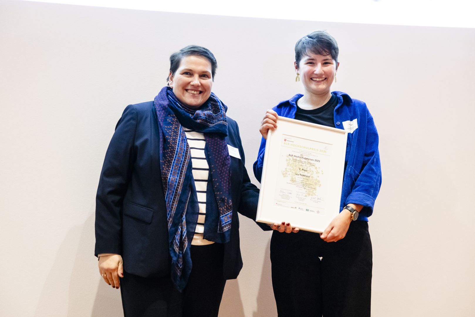 ALR-Hochschulpreis: Vier Studierende der Hochschule Osnabrück ausgezeichnet