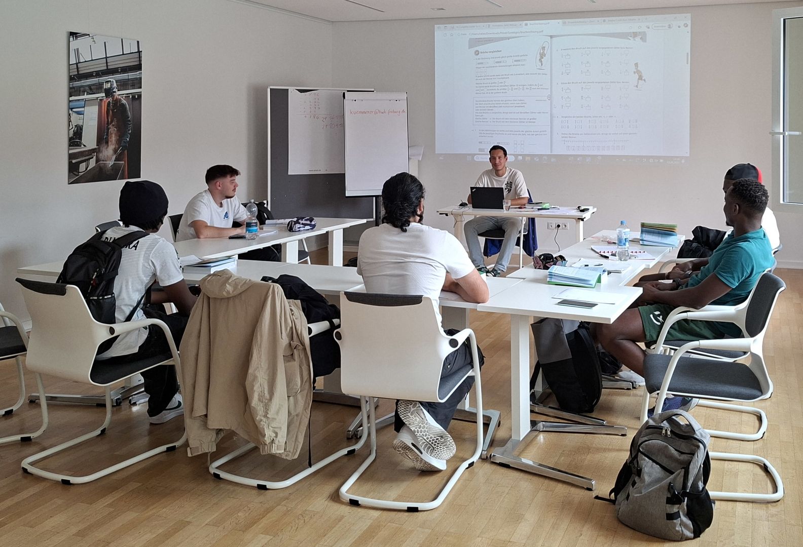 An Mathe führt kein Weg vorbei