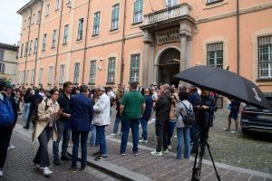Anhörung bei der Staatsanwaltschaft in Pavia in Mordfall Poggi
