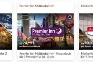 Animod Hotelgutscheine – ab 24,99€ pro Person und Nacht