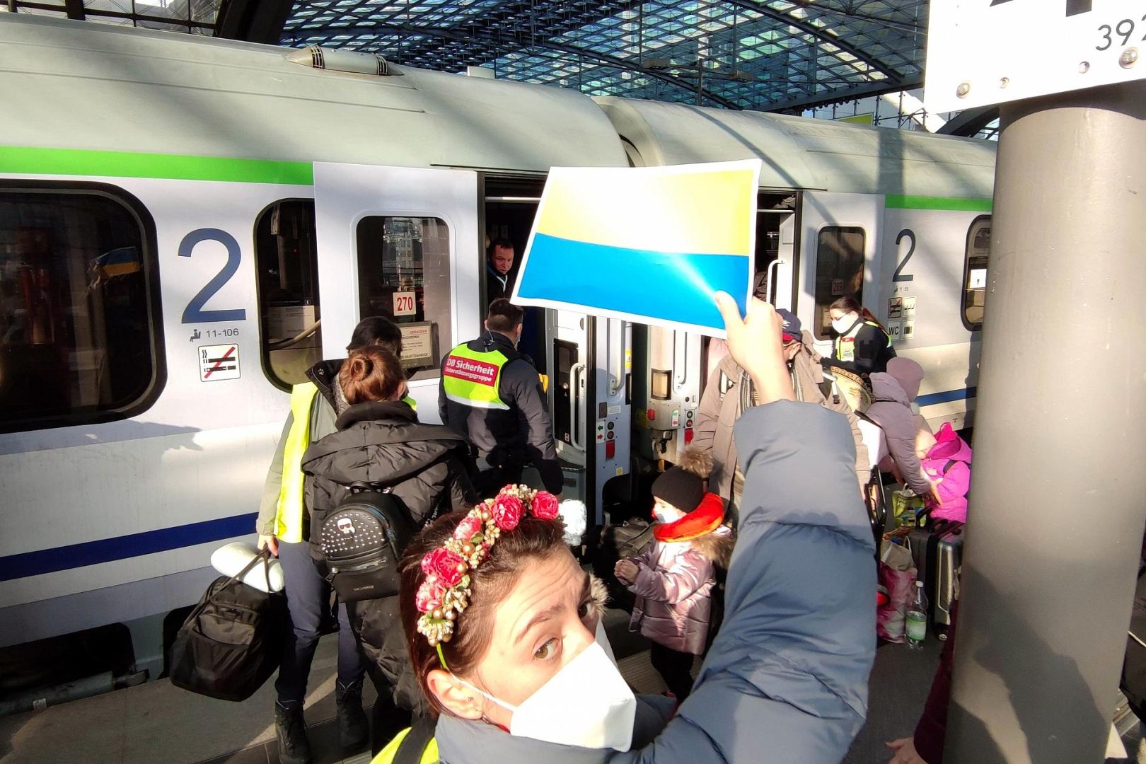 Ankunft von Flüchtlingen aus der Ukraine in Deutschland (Archiv)