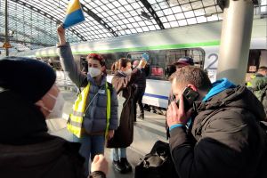Ankunft von Flüchtlingen aus der Ukraine in Deutschland (Archiv)