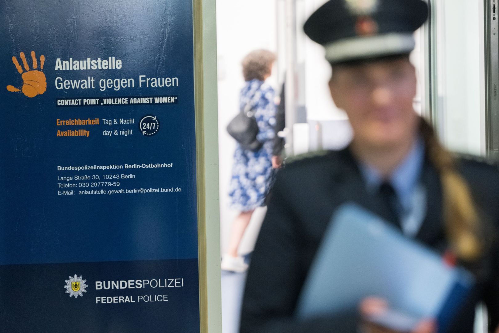 Anlaufstelle der Bundespolizei Gewalt gegen Frauen