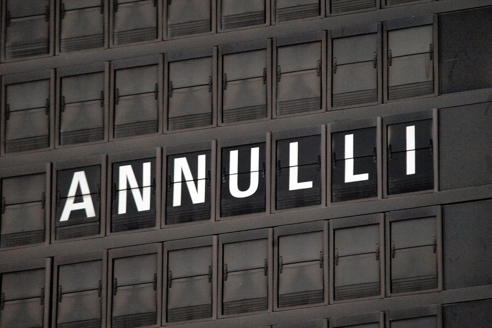 Annullierter Flug (Archiv)