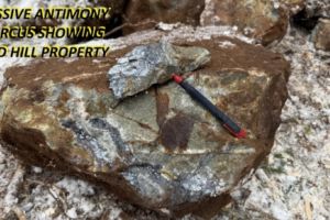 Antimony Resources Corp. (CSE: ATMY) (OTCQB: ATMYF) (FWB: K8J0) entdeckt Erweiterung einer massiven antimonhaltigen Stibnitmineralisierung in Marcus Zone (West)