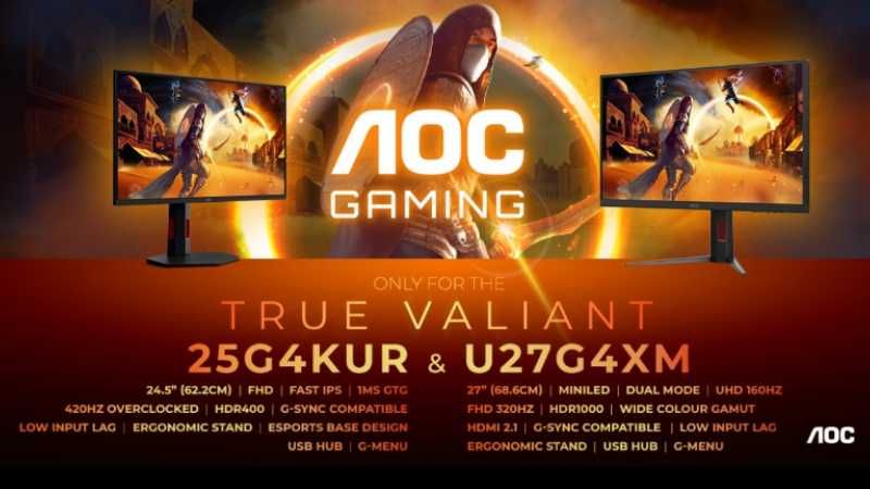 AOC GAMING – 420 Hz E-Sport-Dominanz für jedermann