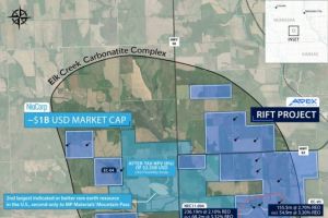 Apex erwirbt weitere Seltenerdmetallrechte und konsolidiert vorrangiges Zielgebiet auf dem Projekt Elk Creek Rift in Nebraska