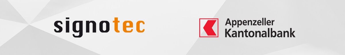 Appenzeller Kantonalbank entscheidet sich für signotec