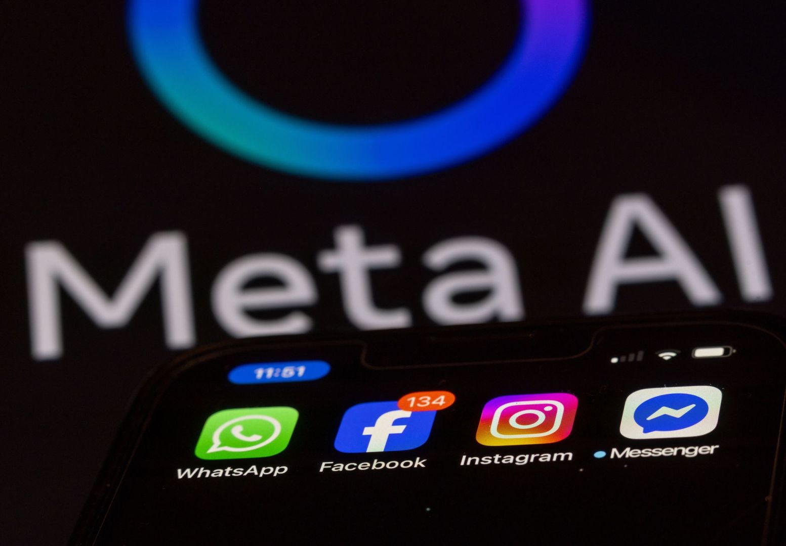 Apps Facebook, Messenger, Instagram und WhatsApp