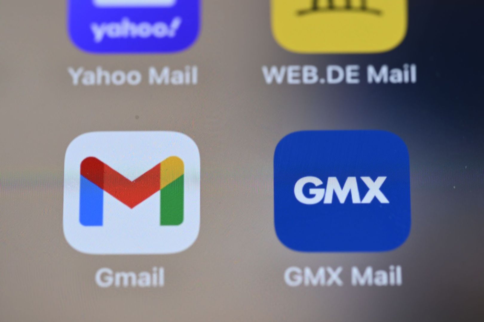 Apps von Maildiensten
