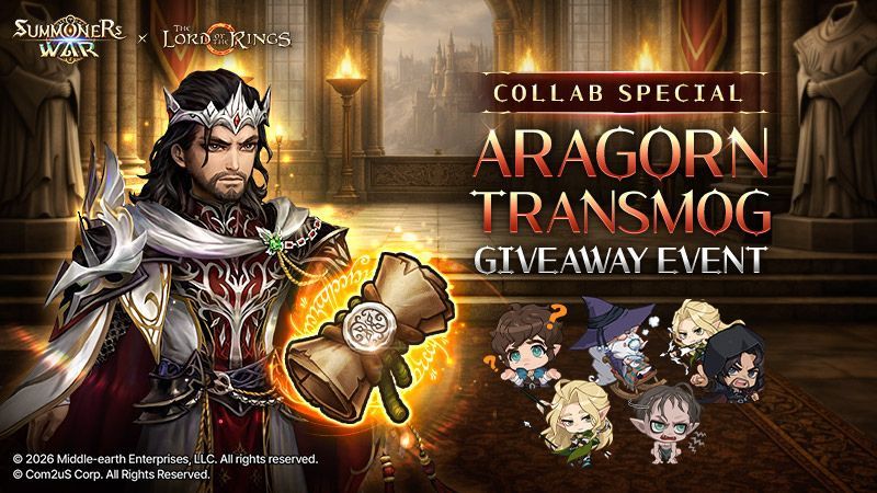Aragorn‑Formwandlung: Summoners War startet Herr-der-Ringe-Event