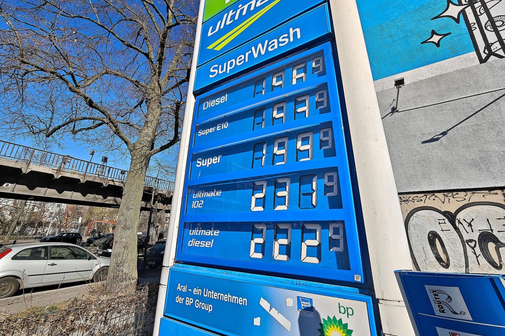 Aral-Tankstelle am 03.03.2026