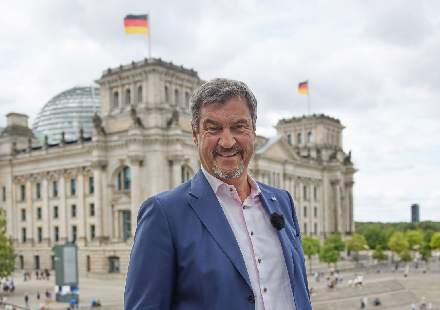 ARD-Sommerinterview mit CSU-Chef Markus Söder