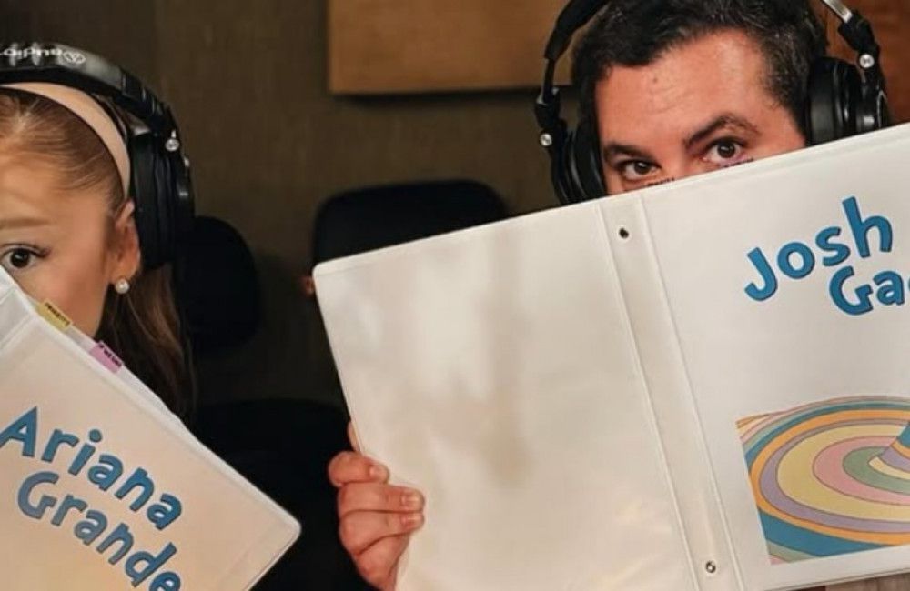 Ariana Grande und Josh Gad