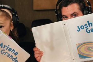 Ariana Grande und Josh Gad