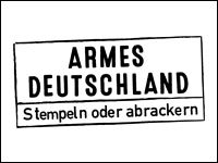 Armes Deutschland, aber starke Werte