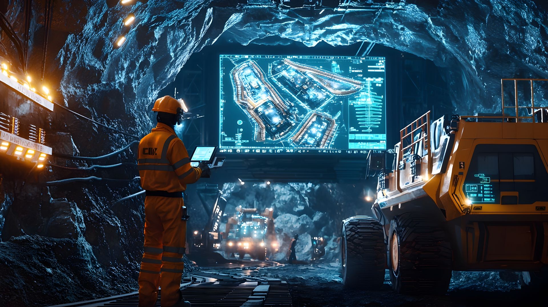 Arnold NextG Blogspot: Drive-by-Wire im Bergbau - Maschinen, die dort arbeiten, wo kein Mensch kann
