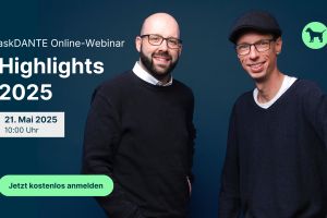askDANTE Online-Zeiterfassung lädt Kunden und Personaler zum neuen Produkt-Webinar ein
