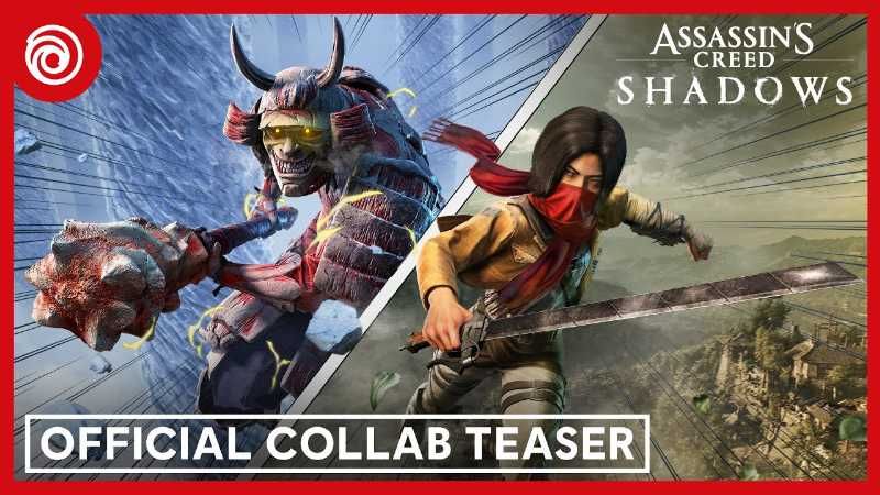 Assassin’s Creed Shadows – In-Game-Event in Zusammenarbeit mit der Anime-Serie Attack on Titan