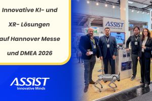 ASSIST Software präsentiert innovative KI- und XR-Lösungen auf Hannover Messe und DMEA 2026
