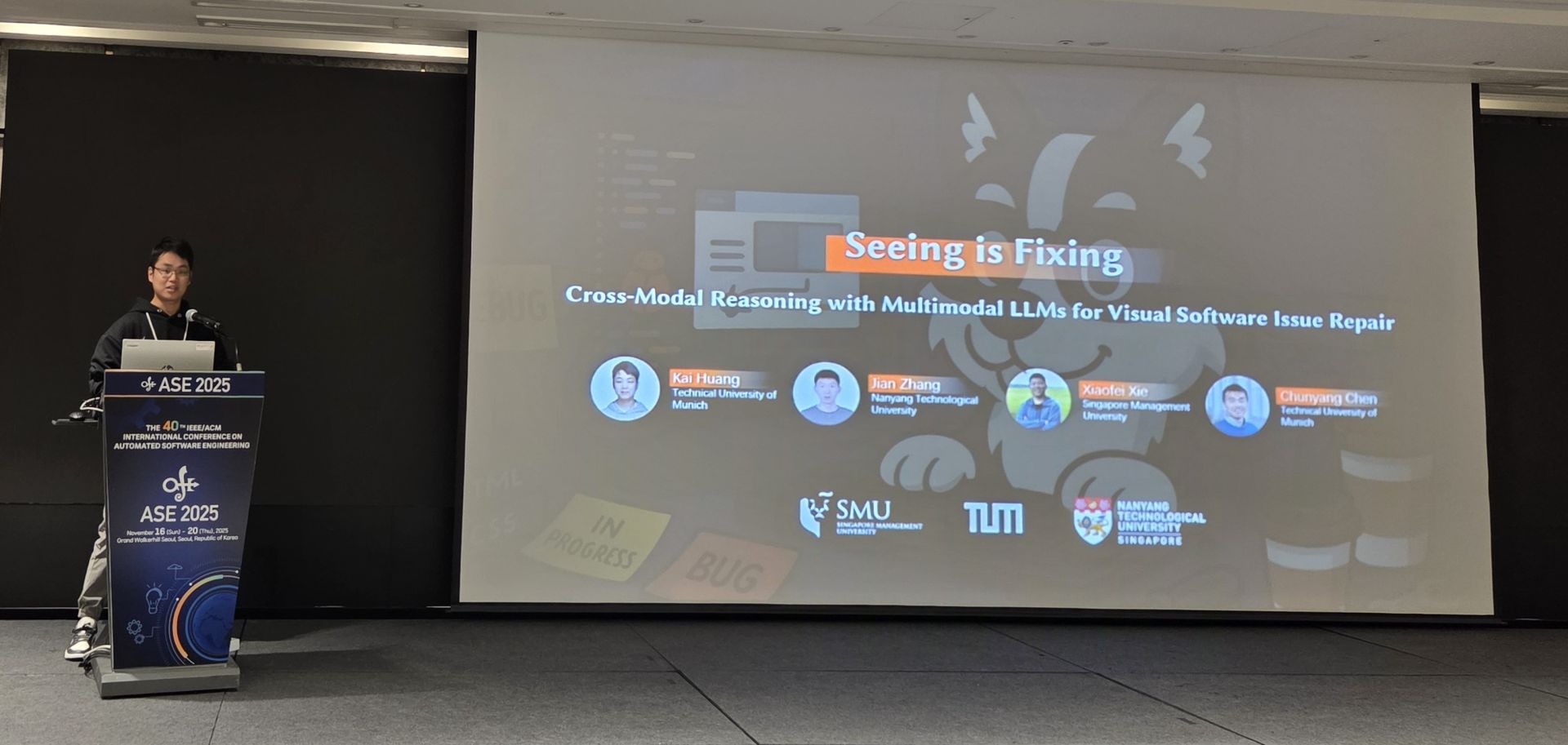 Ausgezeichnete Forschung von Kai Huang