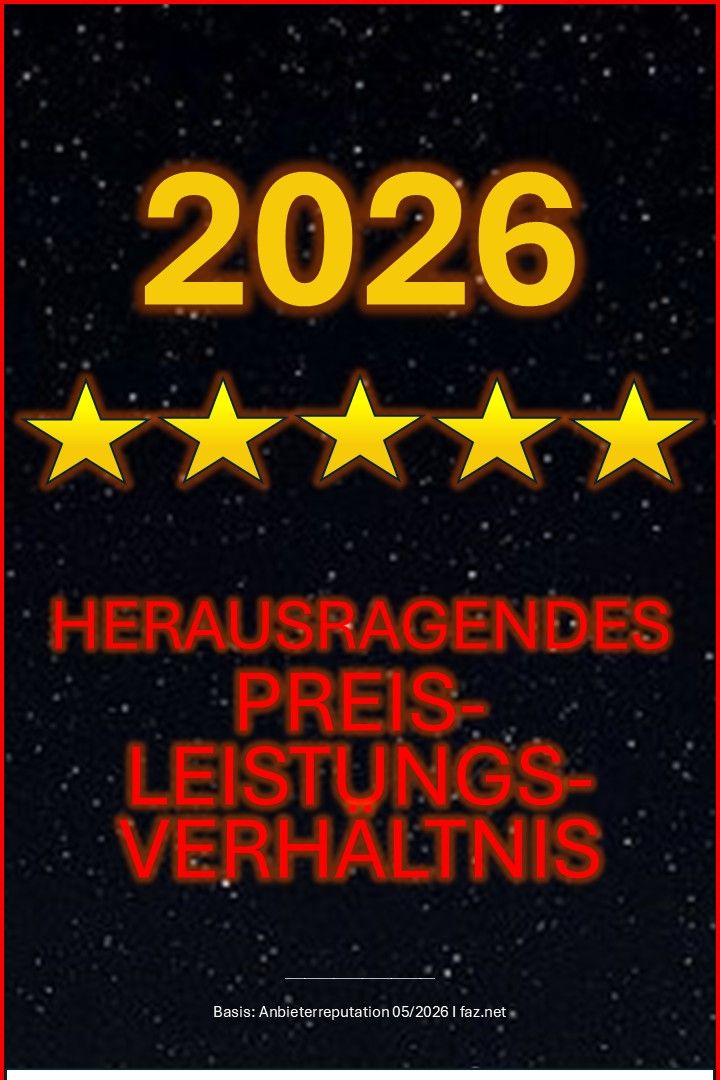 Ausgezeichnete Qualität zum fairen Preis