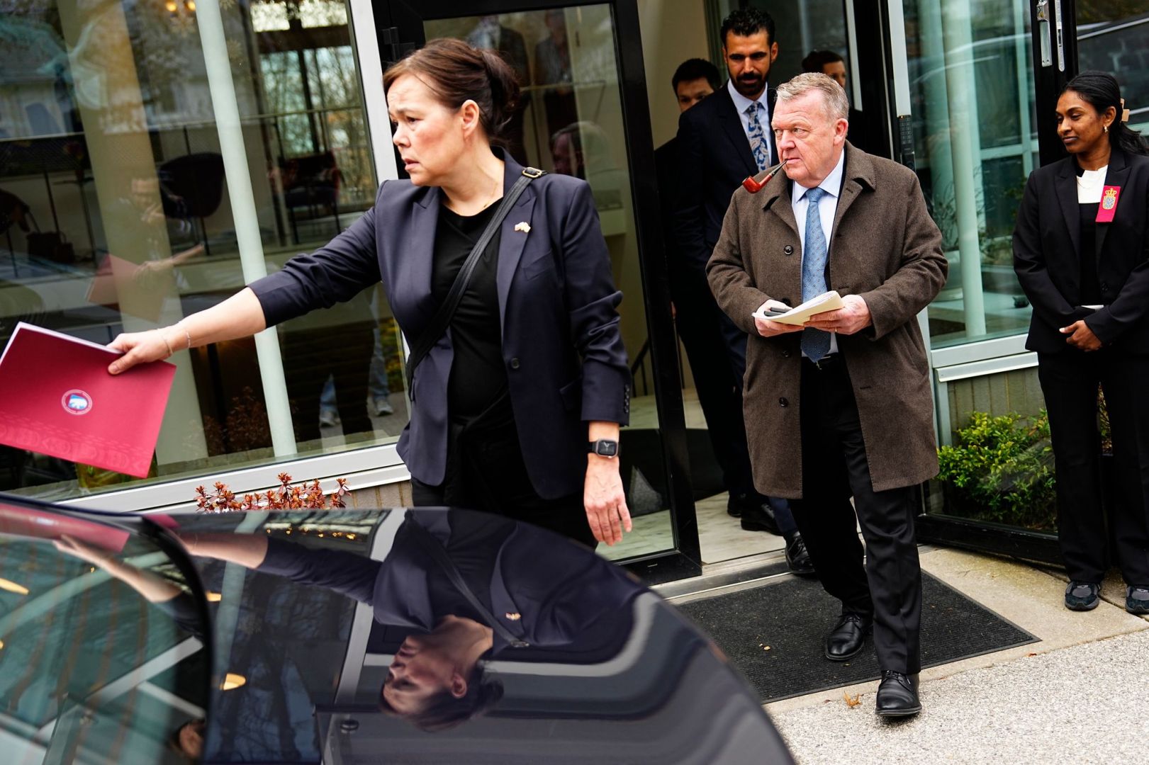 Außenminister von Grönland und Dänemark in Washington