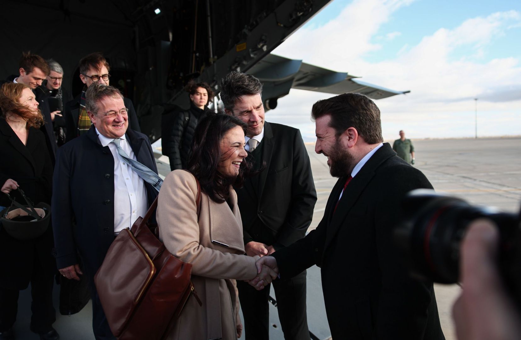 Außenministerin Baerbock in Syrien