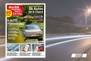 auto motor und sport erklärt die neue E-Auto-Förderung in Extra-Ausgabe für 99 Cent