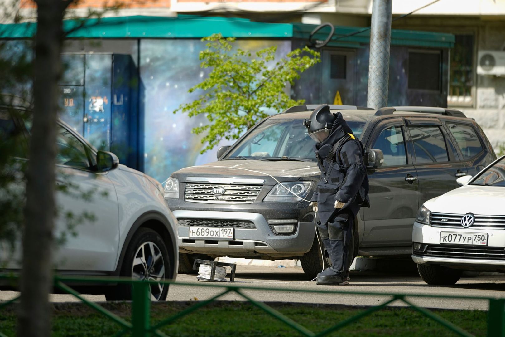 Autobombe explodiert in Russland