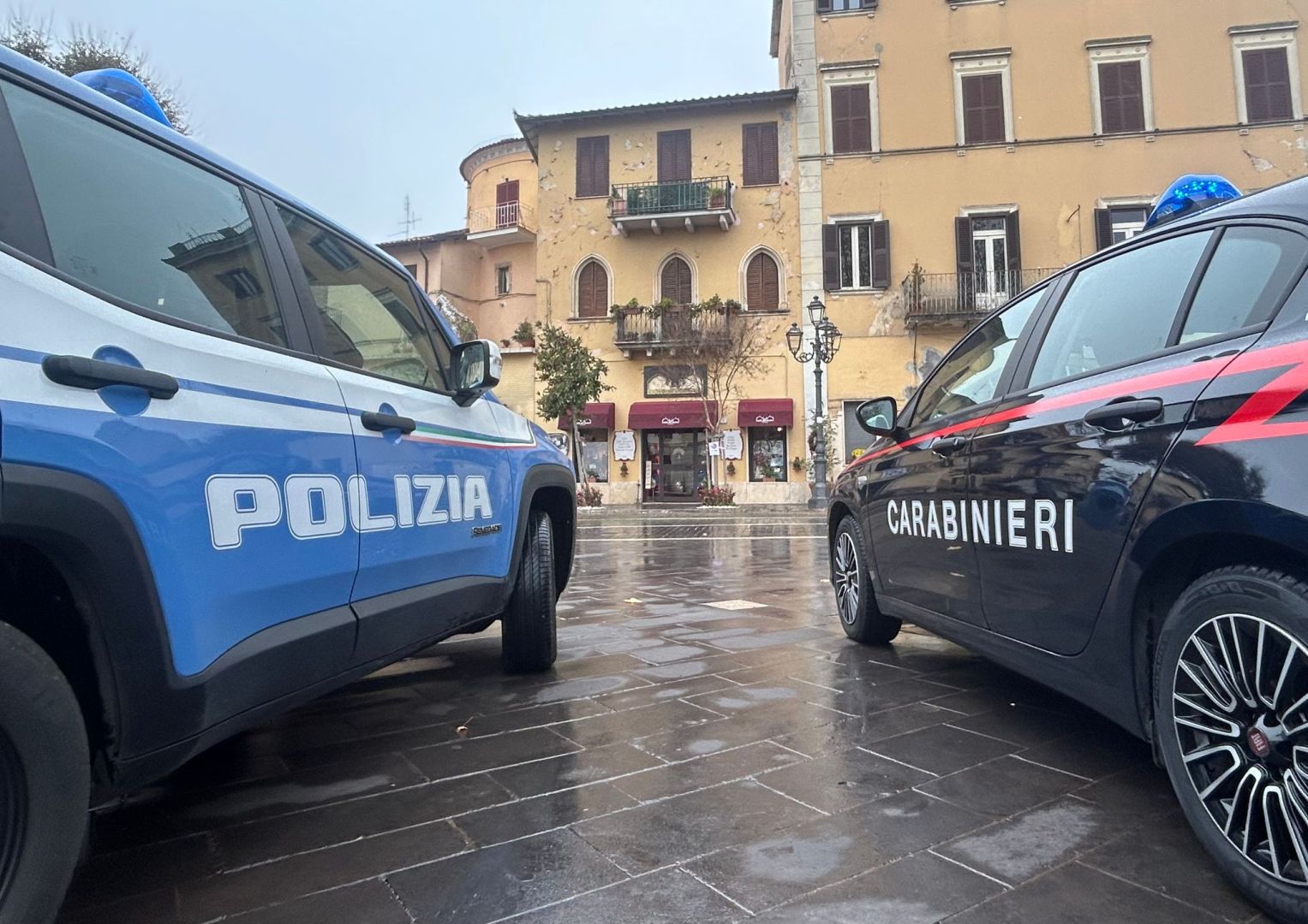 Autos der italienischen Polizei