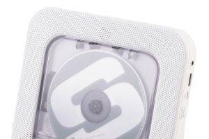 auvisio Tragbarer Akku-CD-Spieler & UKW-Radio, Bluetooth, Timer, USB, AUX