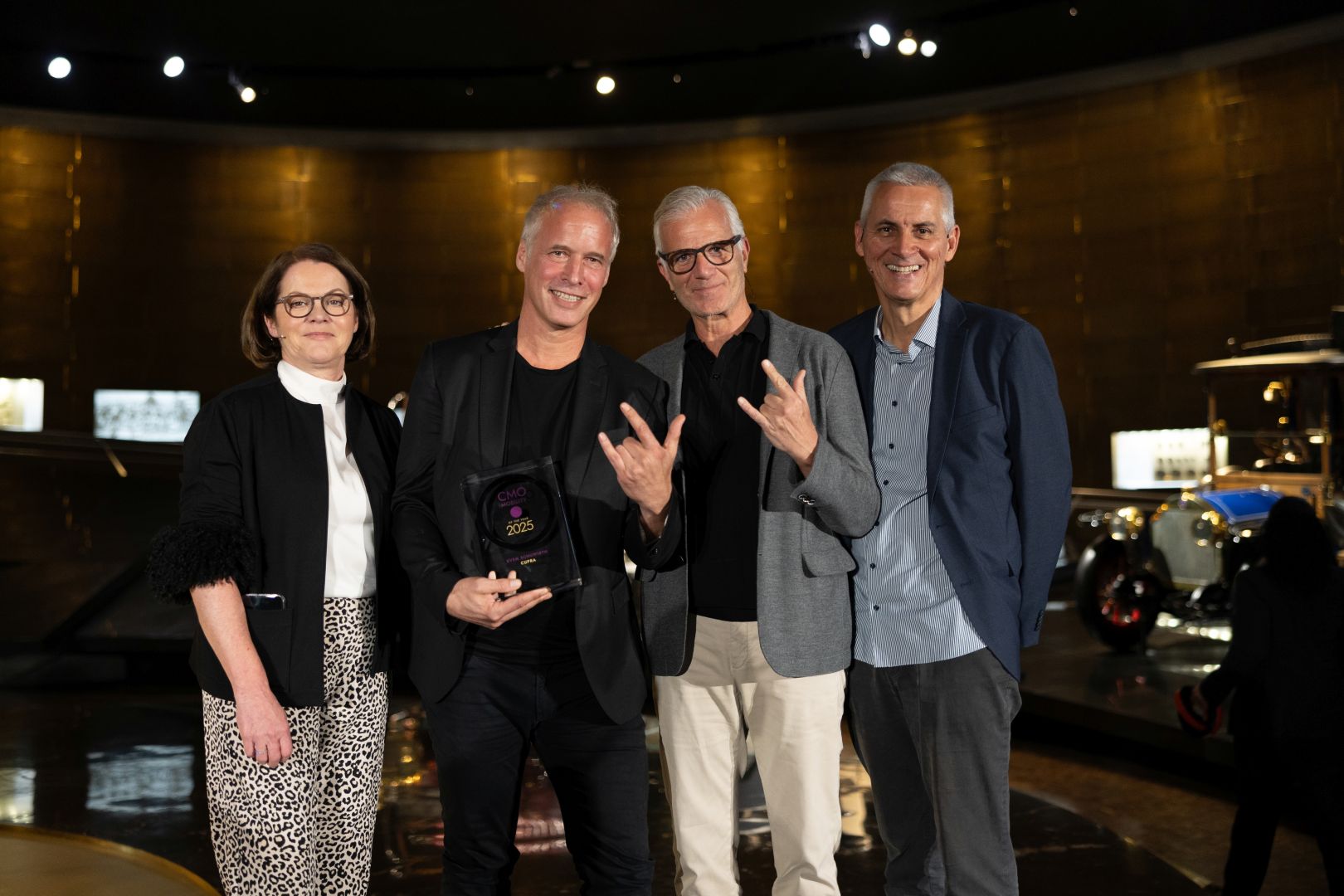 Award CMO Mobility of the year 2025 verliehen: Cupra-Vorstand Sven Schuwirth ausgezeichnet