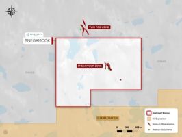 Azincourt Energy plant erstes Arbeitsprogramm auf dem Uranprojekt Snegamook