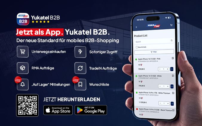 B2B-Handel in der Hosentasche: Yukatel launcht innovative Smartphone-App für Partner
