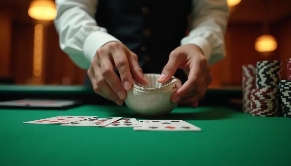 Baccarat: Shoe-Penetrations-Rechner