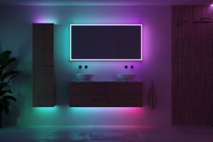 Badspiegel.de bietet das Philips Hue Erlebnis in Spiegel und Möbel