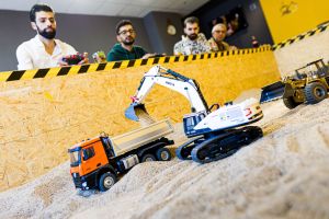 Bagger-Café öffnet in Hannover