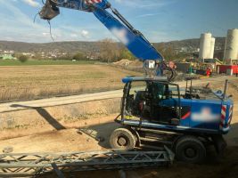 Baggerfahrer bei ICE-Unfall nahe Gelnhausen verletzt