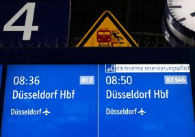 Bahnverkehr in NRW fließt - neuer Tatort in Sachsen-Anhalt