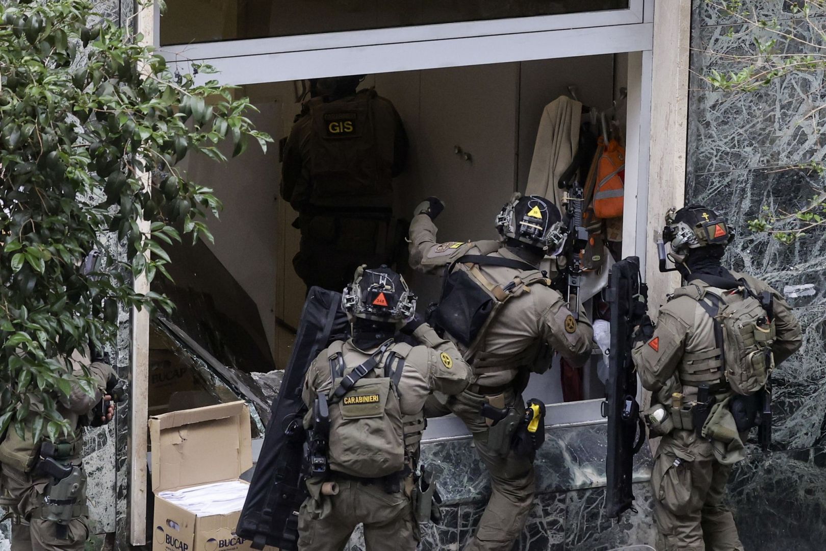 Banküberfall in Neapel