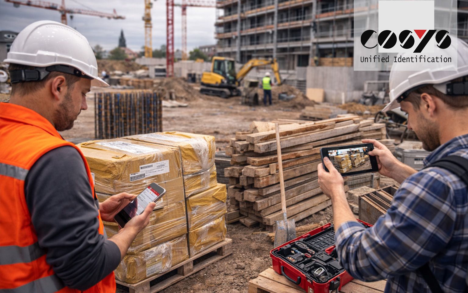 Baustellenlogistik im Handwerk mit COSYS managen