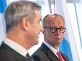 Bayerisches Kabinett tagt mit Bundeskanzler Merz