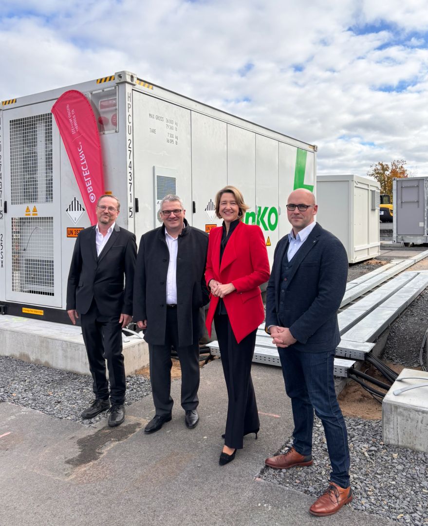 BELECTRIC heißt Bundespolitikerin willkommen