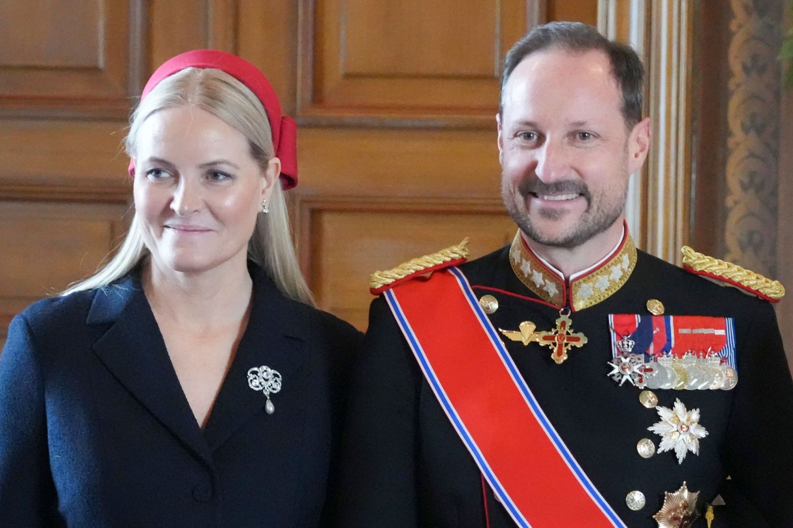 Belgisches Königspaar in Oslo